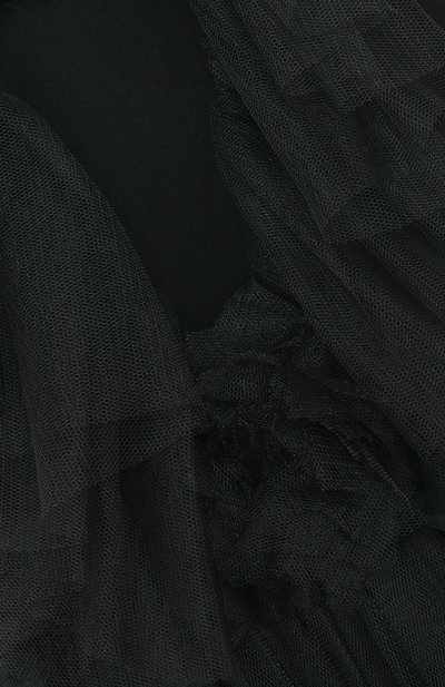 Платье из шелка и полиамида с многослойной юбкой и бантом на спине RHEA COSTA, арт. BBY054/2-8, фото 3