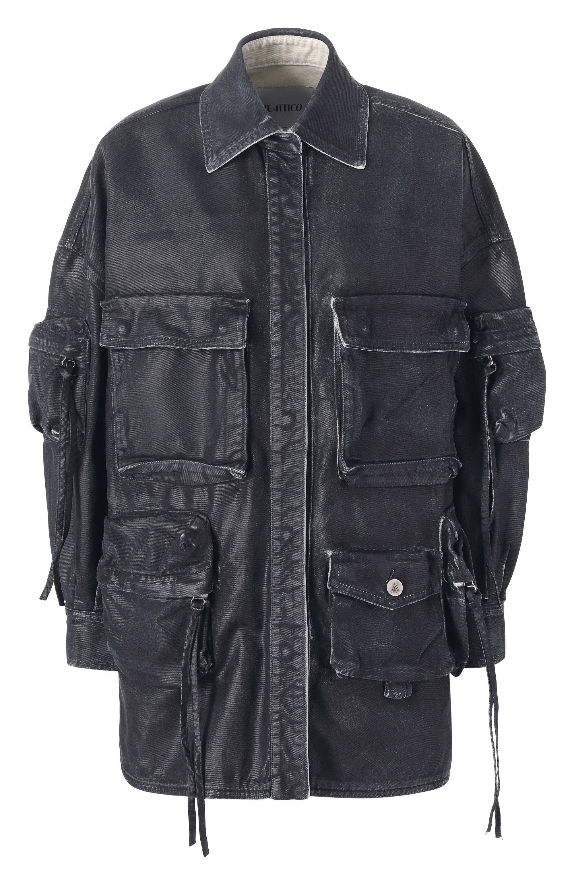 Джинсовая куртка THE ATTICO, арт. 250WCB00048/DDD100AA, фото 1