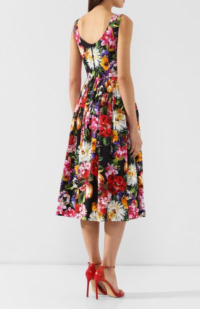 Хлопковое платье DOLCE & GABBANA, арт. F67Q7T/HS5DS, фото 4