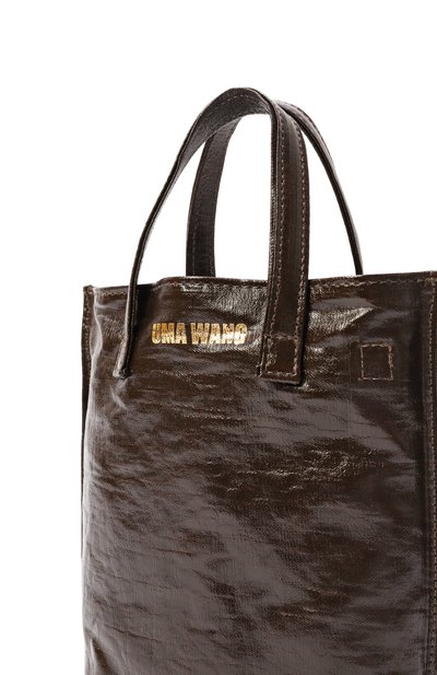 Сумка UMA WANG темно-коричневого цвета по цене 39950 руб., арт. UB0061, фото 3 Сумка UMA WANG, арт. UB0061, фото 3