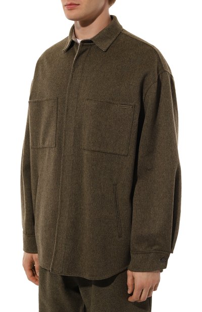 Куртка-рубашка из шерсти и кашемира DARKPARK, арт. RMSH05/FAW08, фото 3