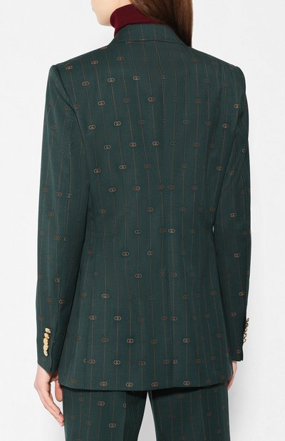 Шерстяной жакет GUCCI, арт. 580979/ZABJ0, фото 4