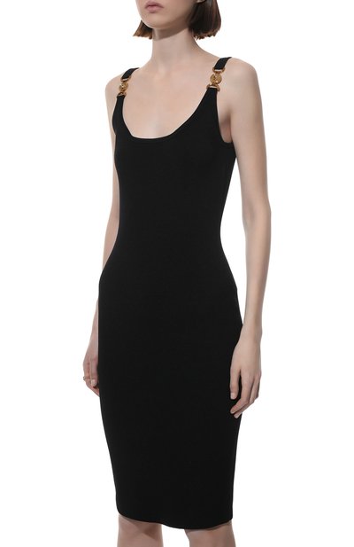 Платье из вискозы VERSACE, арт. 1003600/1A02471, фото 3