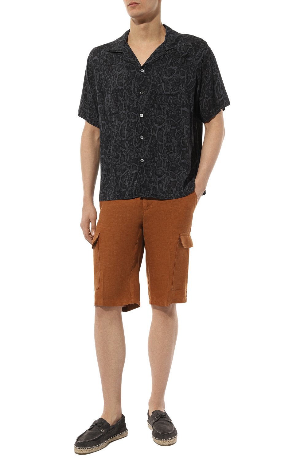 Шорты изо льна и шелка ZILLI, арт. CS611BM0850VZS000, фото 2