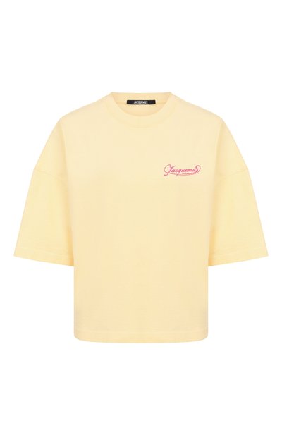 Хлопковая футболка JACQUEMUS, арт. 25E251JS216, фото 1