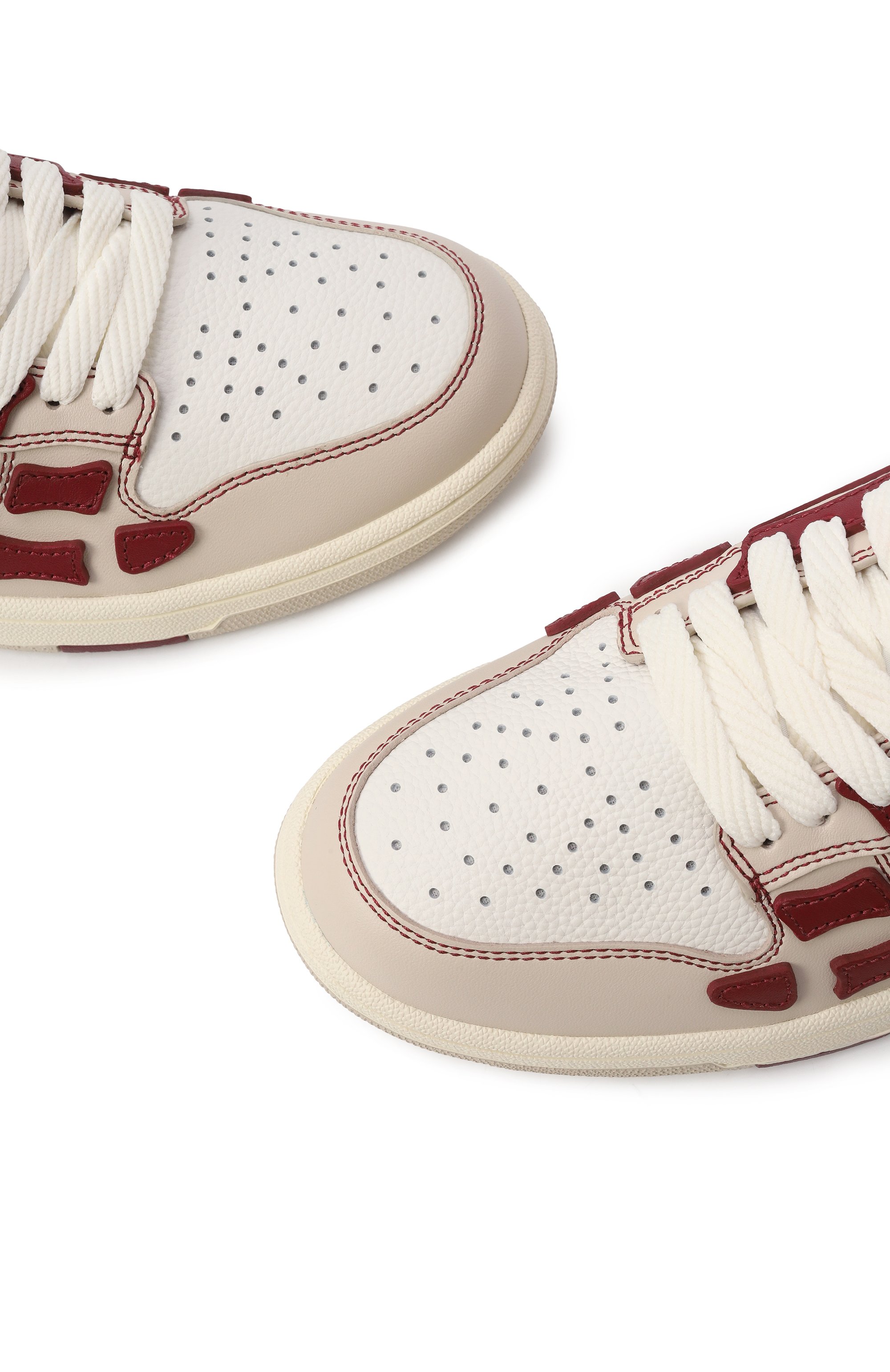 Кожаные кеды varsity skel top AMIRI, арт. AMF0SR1077, фото 7