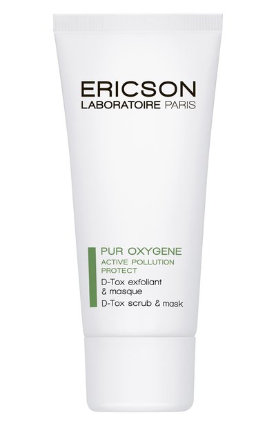Детоксицирующая маска-эксфолиант d-tox scrub & mask (50ml) ERICSON LABORATOIRE, арт. 3700358301312, фото 1