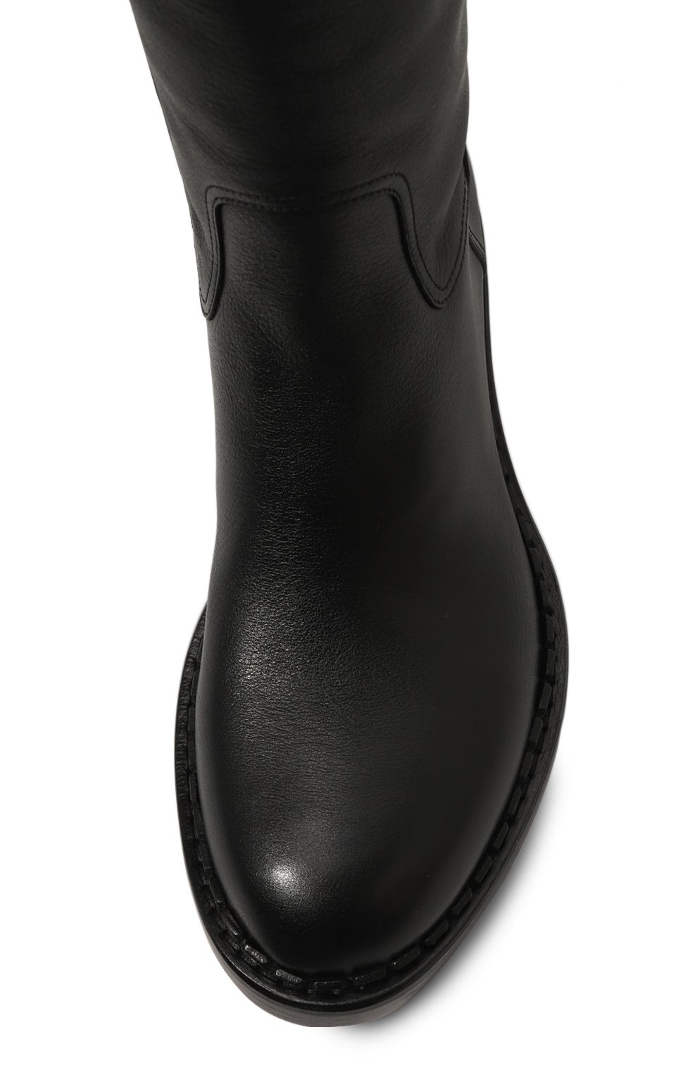 Комбинированные сапоги SANTONI черного цвета по цене 177500 руб., арт. WSAG71123BJ2TTPE, фото 6 Комбинированные сапоги SANTONI, арт. WSAG71123BJ2TTPE, фото 6