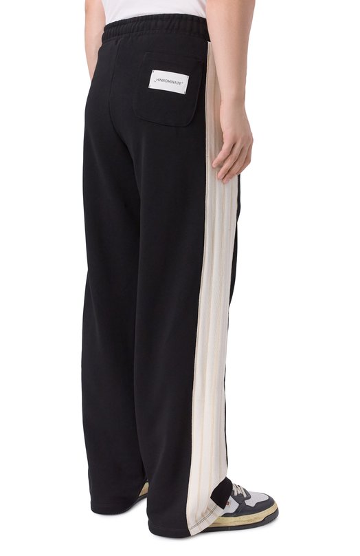 Хлопковые брюки HINNOMINATE HMABM01406 Чёрный  HMABM01406 Фото 4