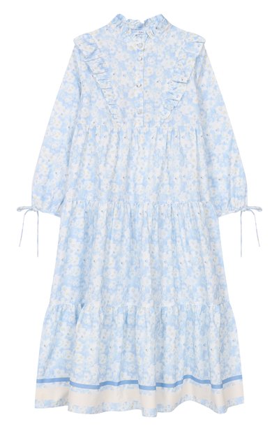 Хлопковое платье PHILOSOPHY DI LORENZO SERAFINI KIDS, арт. I1E910NP/5617/4-10