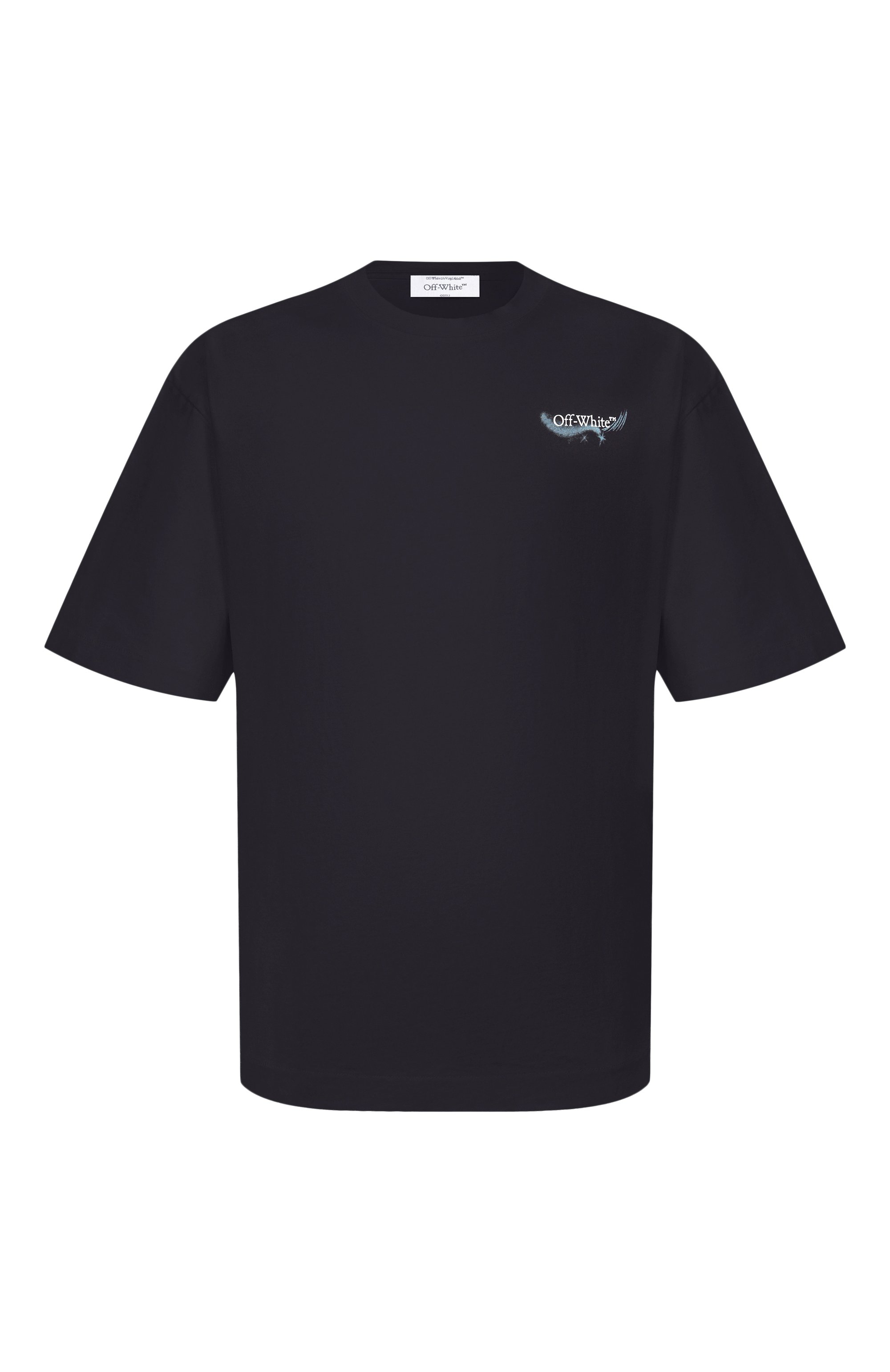 Хлопковая футболка OFF-WHITE, арт. 0MAA120S26JER00E, фото 1
