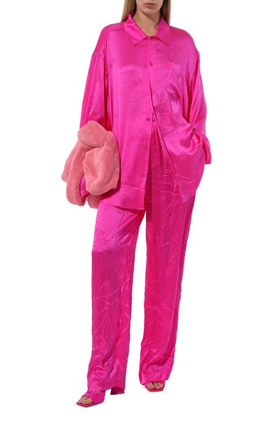 Шелковые брюки BALENCIAGA, арт. 659026/T0N03, фото 2