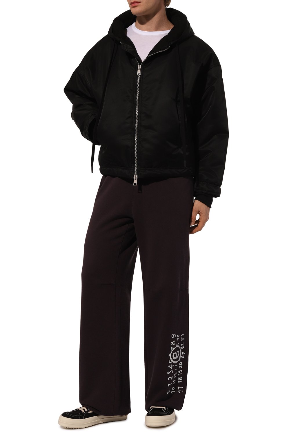 Хлопковые джоггеры MM6, арт. SH2KA0022/M25004, фото 2