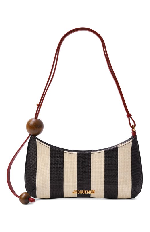 Сумка Le Bisou Perle Jacquemus 26EBAW00057/AE00076 Чёрно-белый 26EBAW00057/AE00076