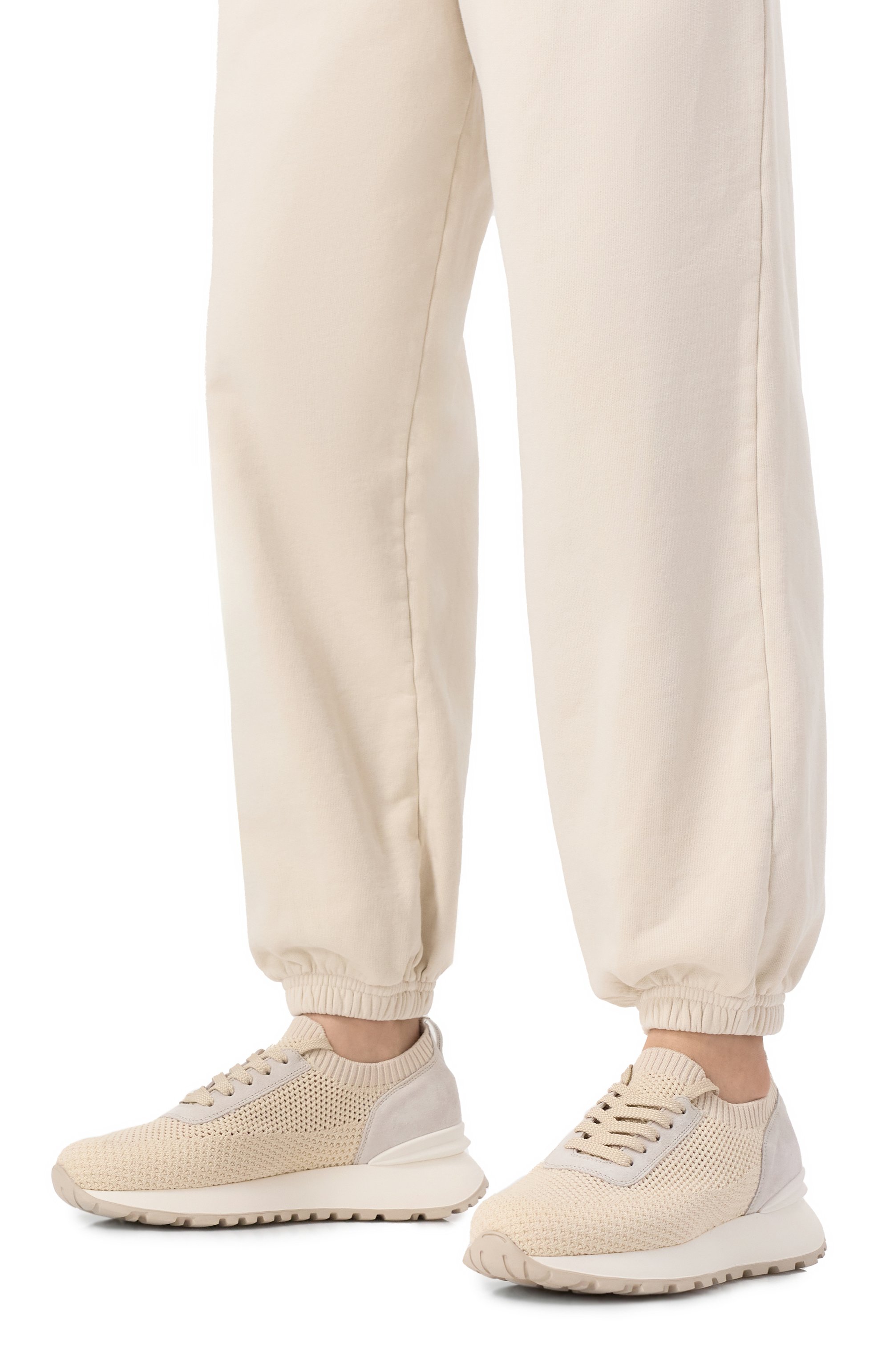 Текстильные кроссовки DOUCAL'S, арт. DD8765WHITPZ764S, фото 3