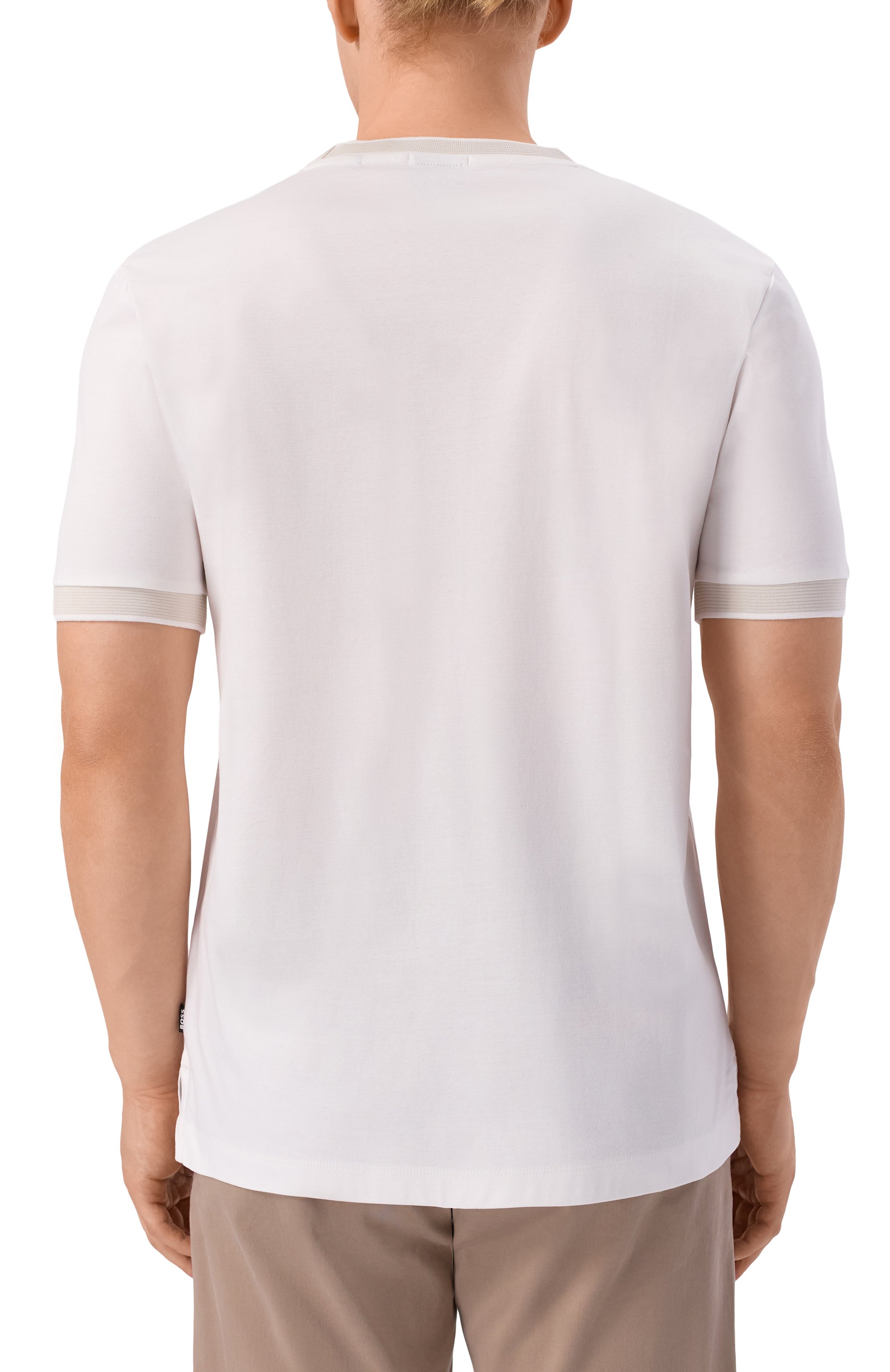 Хлопковая футболка BOSS, арт. 50543858, фото 4