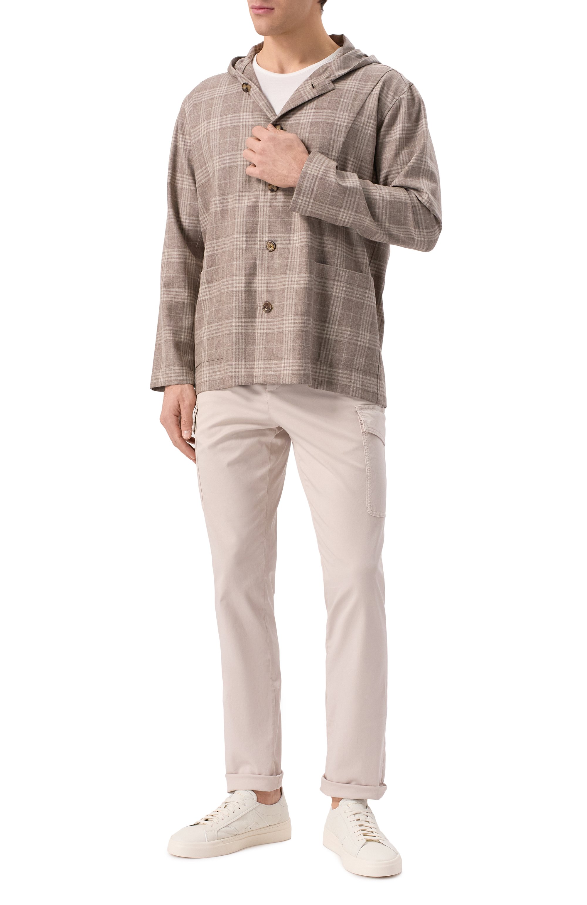 Шерстяная рубашка KITON, арт. UMCLUCAK0624E05, фото 2