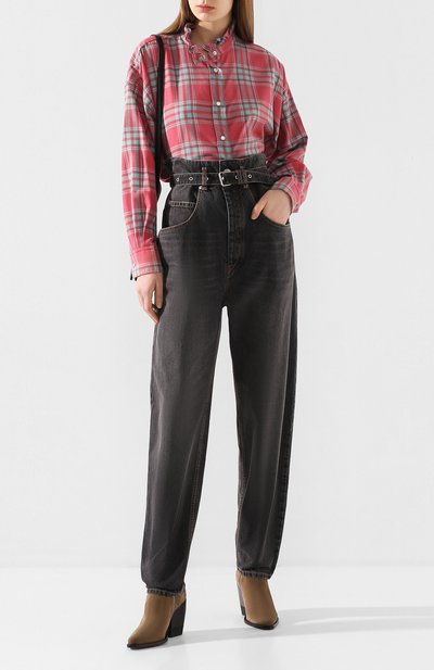 Хлопковая рубашка ISABEL MARANT ETOILE, арт. CH0544-20P064E/ILARIA, фото 2