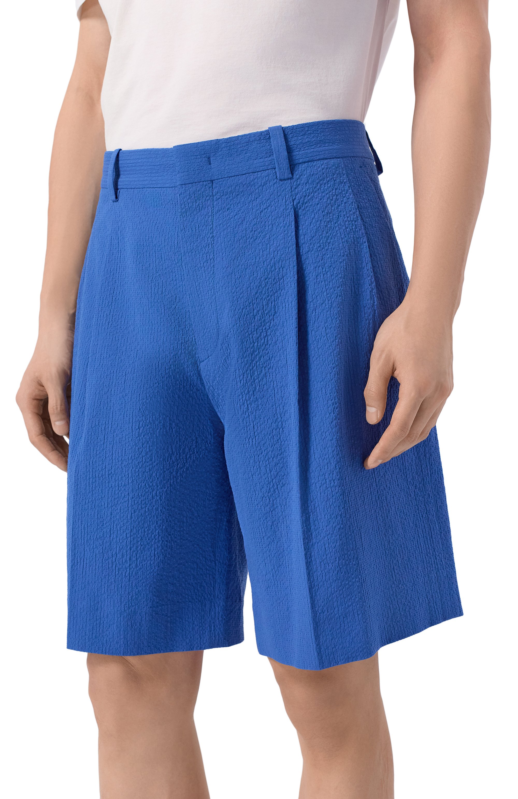 Хлопковые шорты MVST, арт. M26.2PM.T018/F133 SEERSUCKER, фото 3