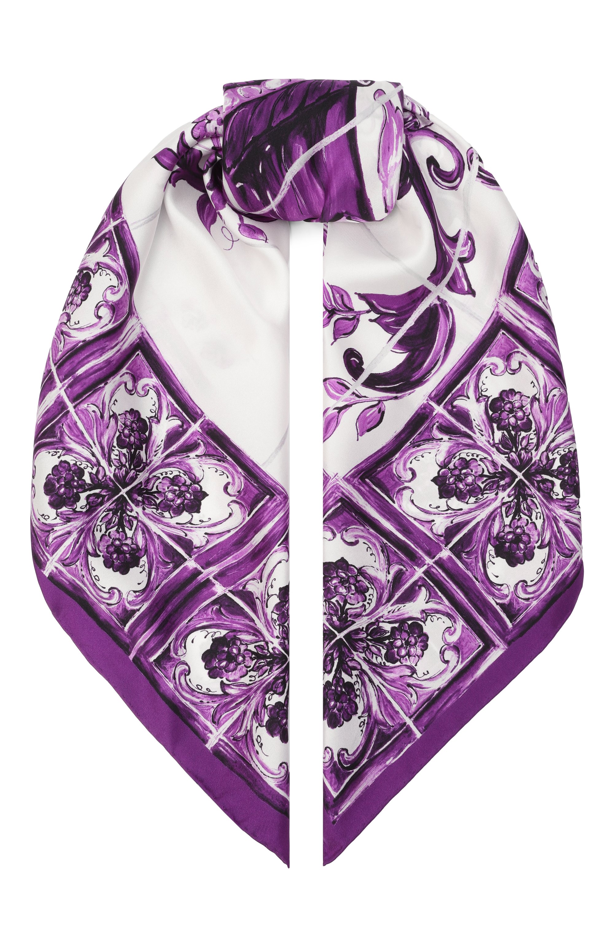 Шелковый платок DOLCE & GABBANA, арт. FN090R/GDA0Z, фото 1