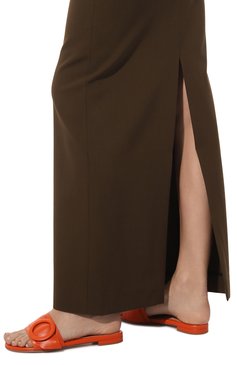Кожаные шлепанцы venezia GIANVITO ROSSI, арт. G15810.05RIC.NXFACEE, фото 1