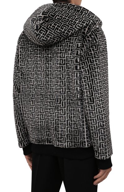 Бомбер BALMAIN черного цвета по цене 192500 руб., арт. WH1JR016/X165, фото 4 Бомбер BALMAIN, арт. WH1JR016/X165, фото 4
