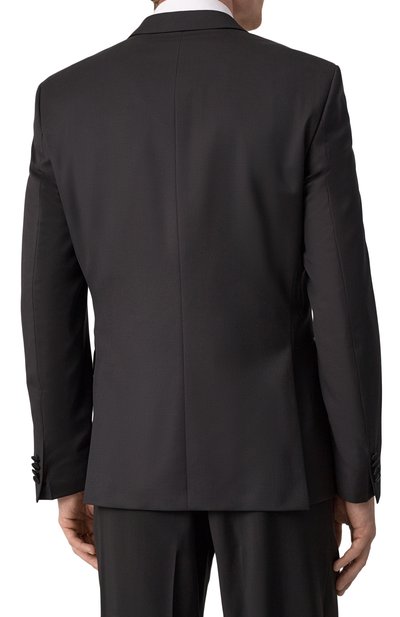 Шерстяной смокинг BOSS черного цвета по цене 82950 руб., арт. 50469191, фото 4 Шерстяной смокинг BOSS, арт. 50469191, фото 4