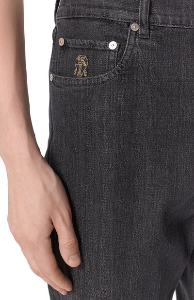 Джинсы iconic fit BRUNELLO CUCINELLI, арт. M257P01090, фото 5