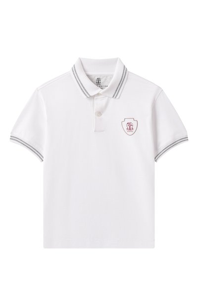 Хлопковое поло BRUNELLO CUCINELLI, арт. B0B13917TB, фото 1