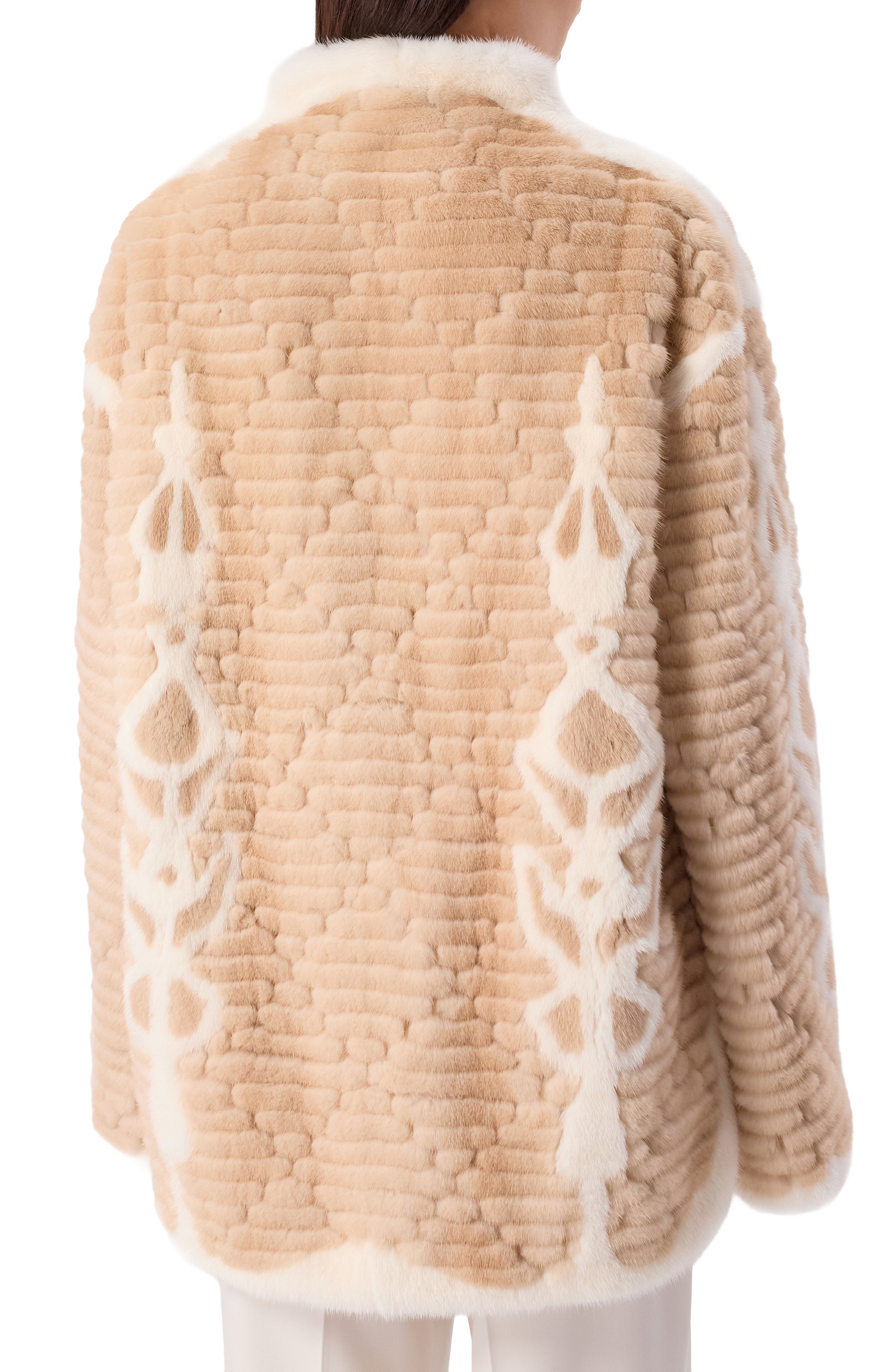 Шуба из норки AKHMADULLINA, арт. 1225.0FC608/FM130, фото 4