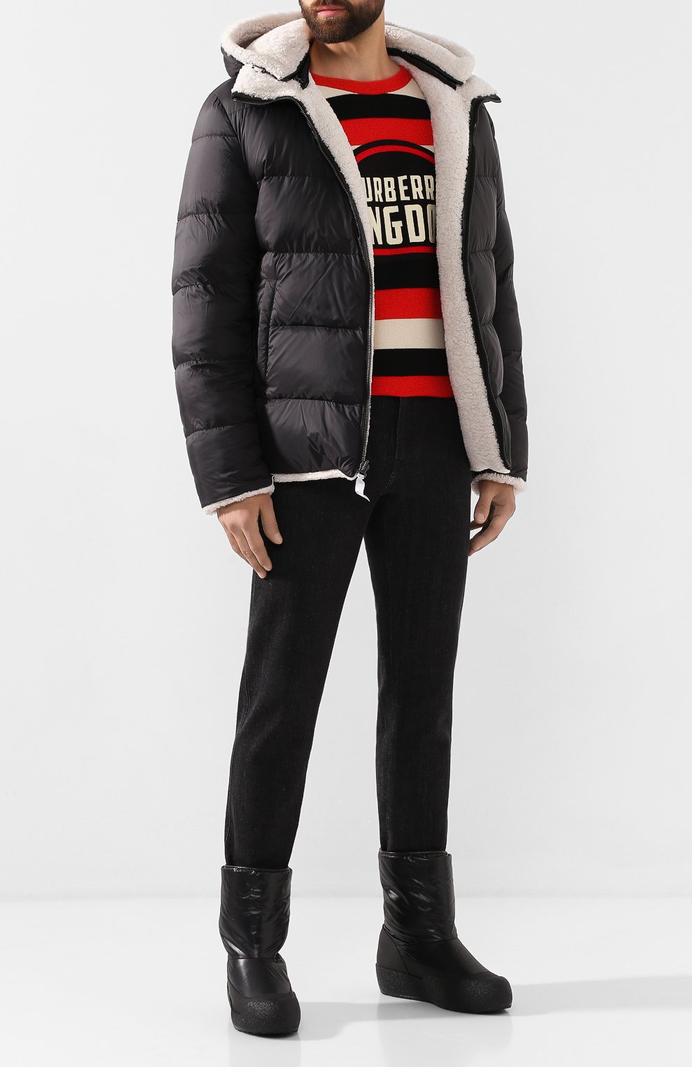 Сапоги BALLY черного цвета по цене 53700 руб., арт. CUPER/00, фото 2 Сапоги BALLY, арт. CUPER/00, фото 2