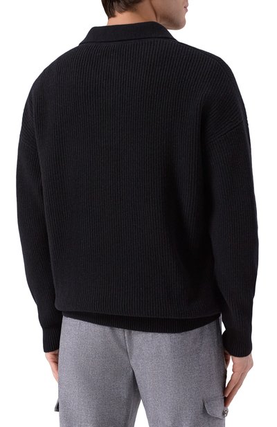 Шерстяное поло KITON, арт. UMM066106, фото 4