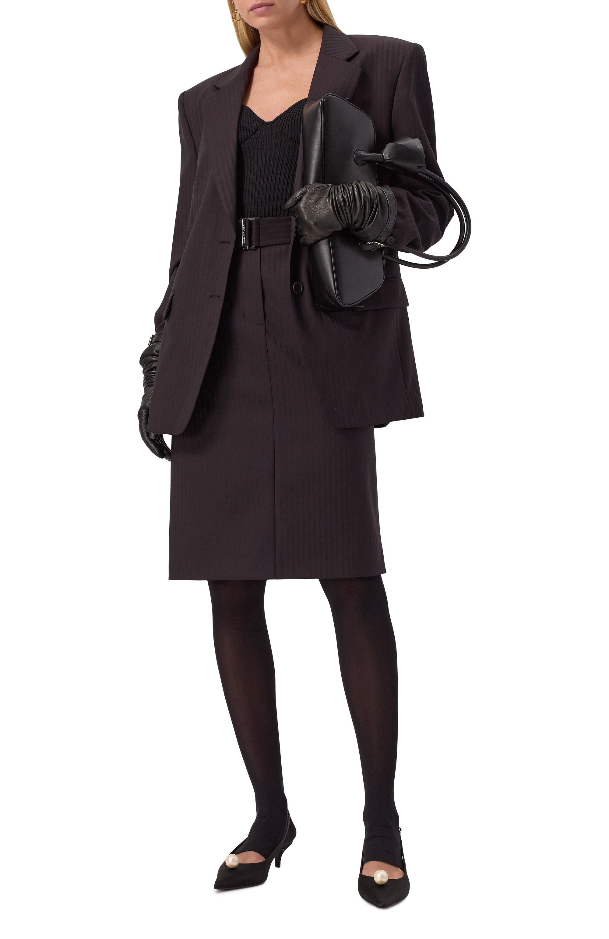 Шерстяной жакет MAGDA BUTRYM черного цвета по цене 225500 руб., арт. 145425, фото 2 Шерстяной жакет MAGDA BUTRYM, арт. 145425, фото 2