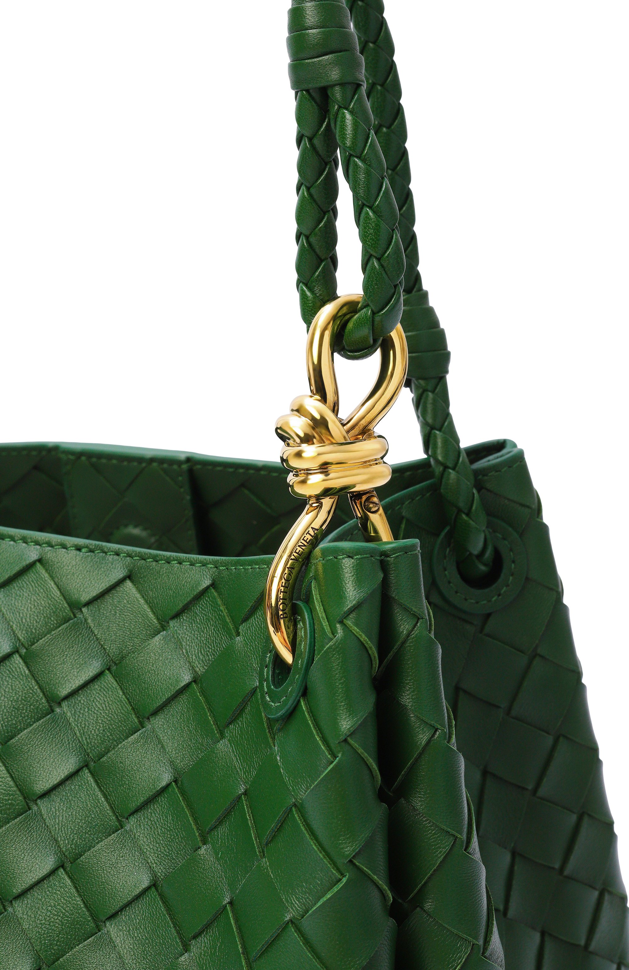 Сумка parachute medium BOTTEGA VENETA зеленого цвета по цене 590500 руб., арт. 835921/VCPPT, фото 6 Сумка parachute medium BOTTEGA VENETA, арт. 835921/VCPPT, фото 6