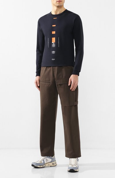 Хлопковый лонгслив STONE ISLAND, арт. 72152ML90, фото 2