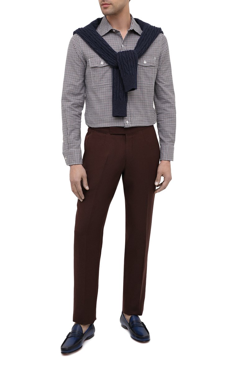 Кожаные пенни-лоферы RALPH LAUREN, арт. 815775160, фото 1