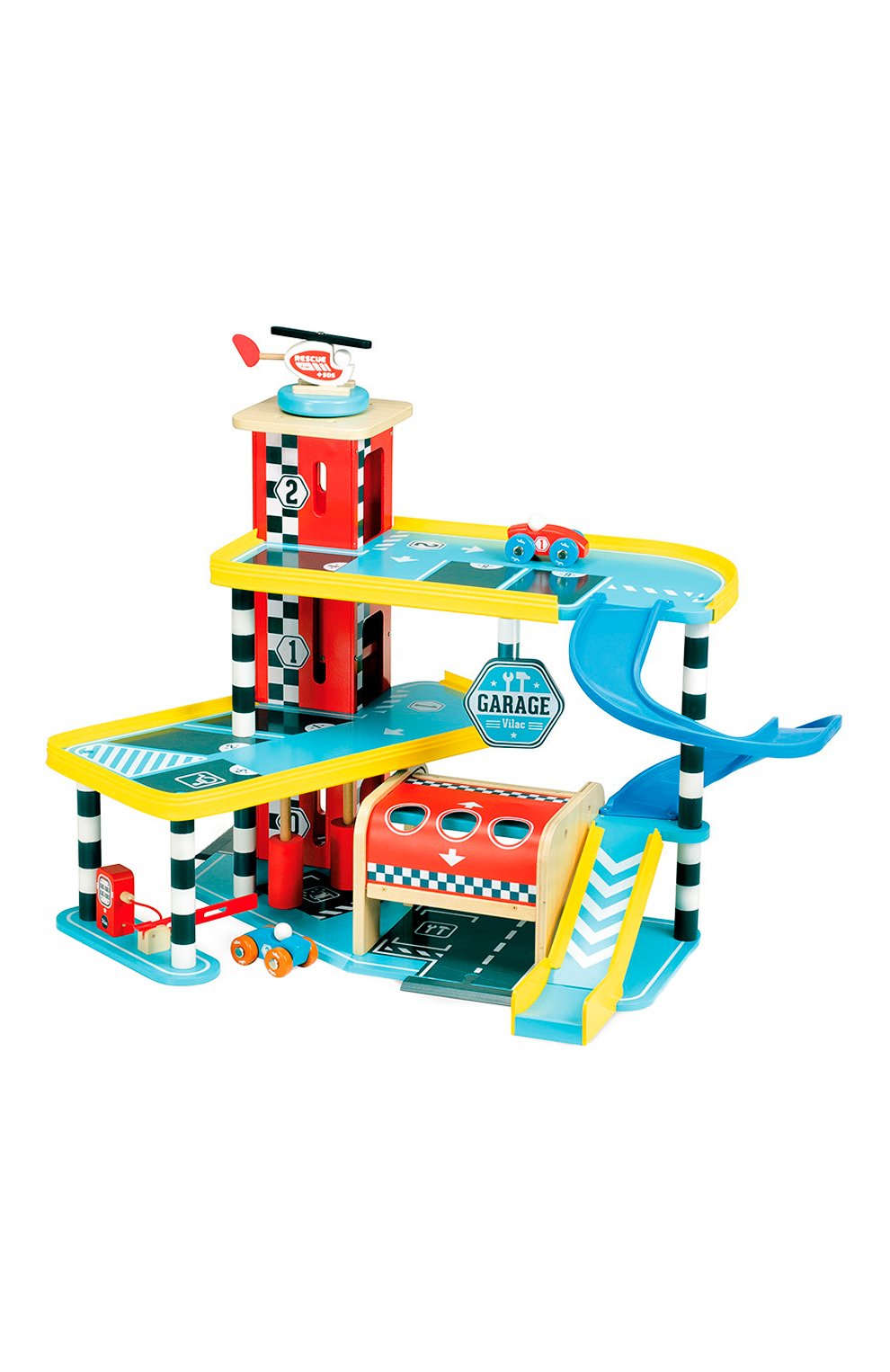 Большой гараж с машинками VILAC, арт. 2310, фото 2