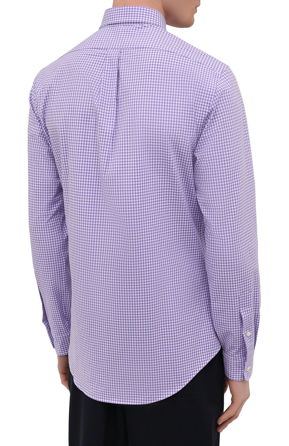 Хлопковая рубашка POLO RALPH LAUREN, арт. 710859882/4656I, фото 4