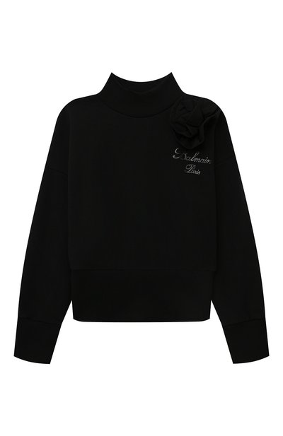 Хлопковый свитшот BALMAIN, арт. BV4A10