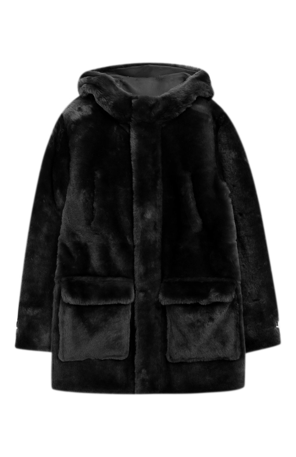 Двусторонняя дубленка с капюшоном LORO PIANA, арт. FAI4119, фото 2