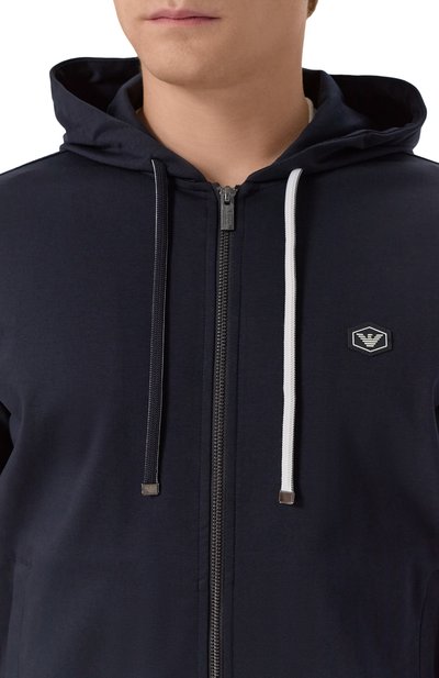 Хлопковая толстовка EMPORIO ARMANI, арт. 8N1MG0/1JBTZ, фото 5