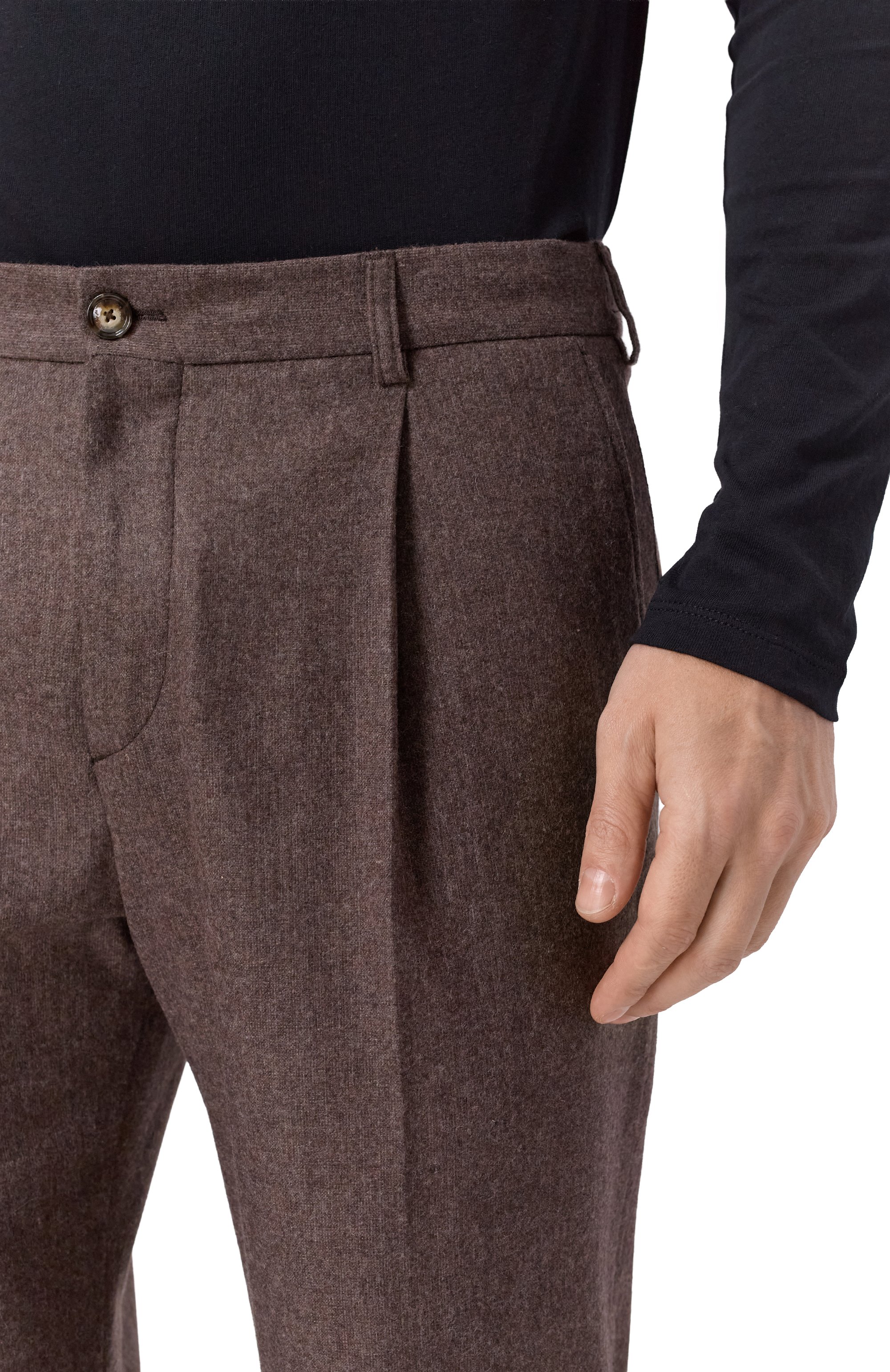 Брюки из шерсти и кашемира WINDSOR, арт. 13 FRANC02 10019911, фото 5