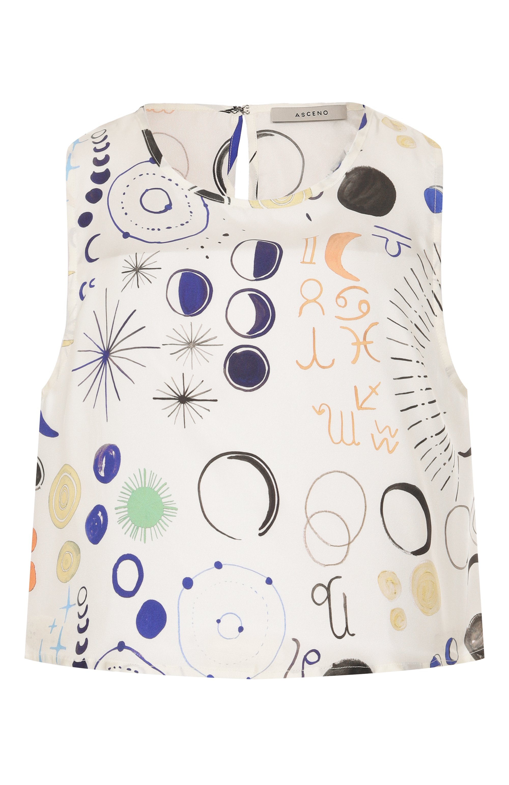 Шелковый топ ASCENO, арт. RS25_T065F04, фото 1