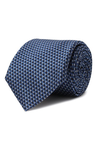 Мужской шелковый галстук CANALI, арт. 18/HJ03576