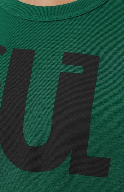 Хлопковый свитшот EMPORIO ARMANI зеленого цвета по цене 21700 руб., арт. 3R2M9J/1JXAZ, фото 5 Хлопковый свитшот EMPORIO ARMANI, арт. 3R2M9J/1JXAZ, фото 5