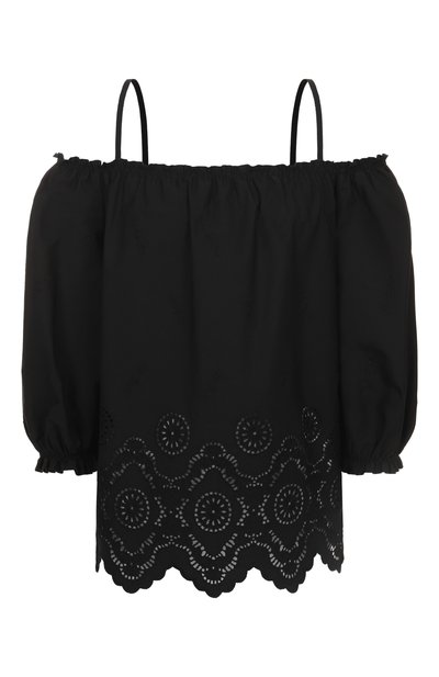 Женская хлопковая блузка VIKA GAZINSKAYA, арт. SS25-12214