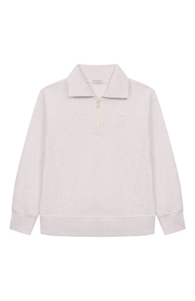 Хлопковый свитшот BRUNELLO CUCINELLI, арт. BN05NE880B