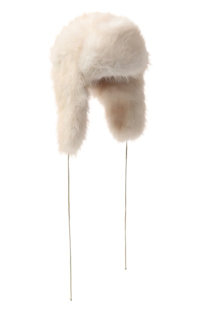 Женская шапка-ушанка из экомеха FLASHIN, арт. FF26HUPM