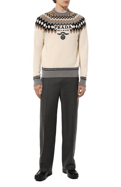 Кожаные лоферы PRADA, арт. 2DG118-LVN-F0002-X021, фото 2