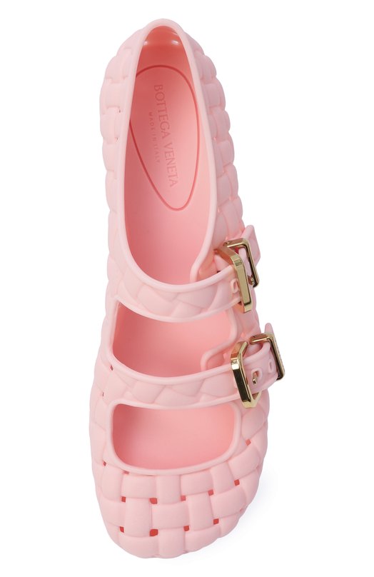 Резиновые балетки Amy Bottega Veneta 796577/V4A11 Розовый  796577/V4A11 Фото 6